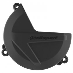 POLISPORT OSŁONA POKRYWY (DEKLA) SPRZĘGŁA SHERCO SE 250/350 14-25; SE-F 450 14-25 KOLOR CZARNY