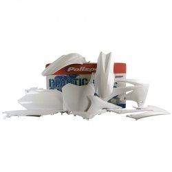 POLISPORT KOMPLET PLASTIKÓW HONDA CRF 250R 11-13; CRF 450R 11-12 KOLOR BIAŁY