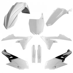 POLISPORT KOMPLET PLASTIKÓW (FULL KIT) YAMAHA YZ 250F 14-18; YZ 450F 14-17 W ZESTAWIE TABLICA PRZEDNIA (8678400001) I OSŁONY AMO