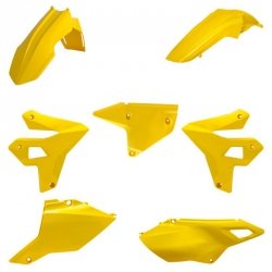 POLISPORT KOMPLET PLASTIKÓW SUZUKI DR-Z 400 (DRZ400) 00-24 (RESTYLING) KOLOR ŻÓŁTY