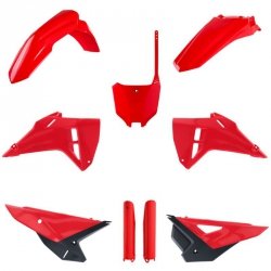 POLISPORT KOMPLET PLASTIKÓW (FULL KIT) HONDA CRF 250R 25; CRF 250RX 25; CRF 450R 25; CRF 450RX 25 W ZESTAWIE TABLICA PRZEDNIA (8