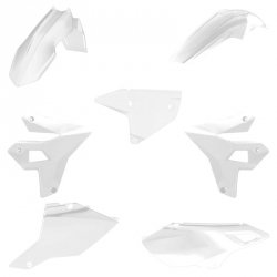 POLISPORT KOMPLET PLASTIKÓW SUZUKI DR-Z 400 (DRZ400) 00-24 (RESTYLING) KOLOR BIAŁY