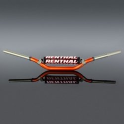 RENTHAL KIEROWNICA 1,1/8 CALA (28,6MM) MX TWINWALL 998 HANDLEBAR ORANGE REED / WINDHAM PADDED KOLOR POMARAŃCZOWY Z GĄBKĄ