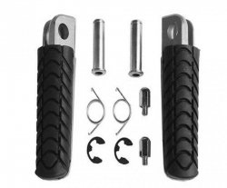BIKETEC PARTS ZESTAW PODNÓŻKÓW (PODNÓŻKI) KIEROWCY KOMPLETNY Z MOCOWANIAMI KAWASAKI ZZR 1400 06-21, GTR 1400 / ZX-14 06-12, (ZAM