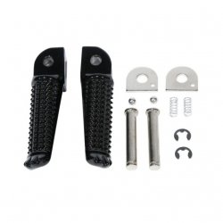 BIKETEC PARTS ZESTAW PODNÓŻKÓW (PODNÓŻKI) PASAŻERA KOMPLETNY Z MOCOWANIAMI YAMAHA YZF R198-99, FZS 600 FAZER/YZF 600R 97-03, TRX