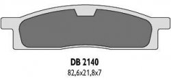 DELTA BRAKING KLOCKI HAMULCOWE KH119 - ZASTĘPUJĄ DB2140MX-D ORAZ DB2140QD-D