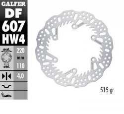 GALFER TARCZA HAMULCOWA TYŁ KTM SX/EXC/SX-F/EXC-F 93-23; GS/MX/LC4 93-23; GAS GAS EC/EC-F/MC/MC-F 21-24; HUSQVARNA TC/TE/TX/FC/F
