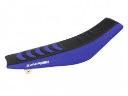 BLACKBIRD POKROWIEC / POSZYCIE NA SIEDZENIE YAMAHA YZ 85 02-21 DOUBLE GRIP KOLOR CZARNY NIEBIESKI