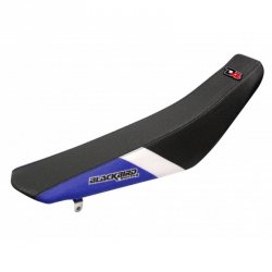 BLACKBIRD WYPRZEDAŻ POKROWIEC / POSZYCIE NA SIEDZENIE YAMAHA PW 80 96-19 DREAM 4 YAMAHA KOLOR CZARNY BIAŁY NIEBIESKI