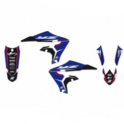 BLACKBIRD WYPRZEDAŻ KOMPLET NAKLEJEK (OKLEIN) YAMAHA YZ 250F 19-23, YZ 450F 18-22 DREAM 4 KOLOR NIEBIESKI