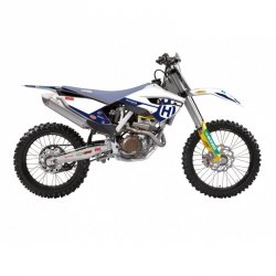 BLACKBIRD KOMPLET NAKLEJEK (OKLEIN) HUSQVARNA FC/TC 14-15, TE/FE 14-16 REPLICA HUSQVARNA FACTORY