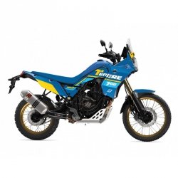 BLACKBIRD KOMPLET NAKLEJEK (OKLEIN) + POKROWIEC POSZYCIE NA SIEDZENIE YAMAHA XTZ 700 TENERE 20-23 (T7) KOLOR NIEBIESKI CZARNY