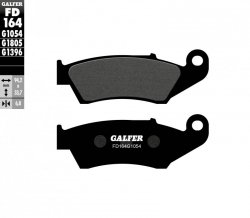 GALFER KLOCKI HAMULCOWE KH185 PÓŁMETALICZNE