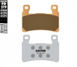 GALFER KLOCKI HAMULCOWE KH265 / KH296 SPIEK METALICZNY (ZŁOTE) SPORT