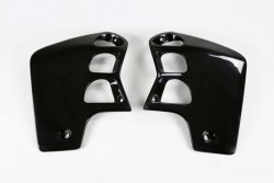 UFO OSŁONY CHŁODNICY HONDA CR 500 89-01, KOLOR CZARNY