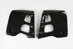 UFO OSŁONY CHŁODNICY HONDA CR 125 91-92, CR 250 90-91, KOLOR CZARNY