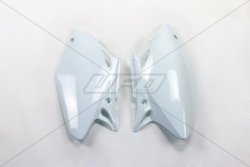 UFO BOCZKI TYLNE HONDA CRF 450R 02-04 KOLOR BIAŁY