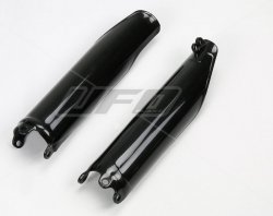 UFO OSŁONY TELESKOPÓW ( AMORTYZATORÓW ) PRZEDNICH HONDA CRF 250R 14-18, CRF 450R 09-18 KOLOR CZARNY - ZASTĘPUJE HO04661001