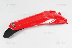 UFO BŁOTNIK TYŁ HONDA CRF 250R 14-17, CRF 450R/X 13-16 Z LAMPKĄ KOLOR CZERWONY