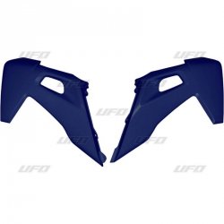UFO OSŁONY CHŁODNICY HUSQVARNA TC 125/250 19, FC 250/350/450 19 KOLOR NIEBIESKI