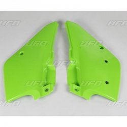 UFO BOCZKI TYLNE KAWASAKI KDX 200 95-20 KOLOR ZIELONY