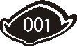 UFO KOMPLET ŚLIZG (KA03773) + PROWADNICA (KA03772) ŁAŃCUCHA KAWASAKI KXF 250 06-08 KOLOR CZARNY
