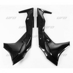 UFO OSŁONY CHŁODNICY KAWASAKI KXF 250 17-20 KOLOR CZARNY
