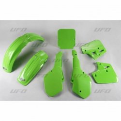 UFO KOMPLET PLASTIKÓW KAWASAKI KX 250 / 500 87, KOLOR ZIELONY (KA191E026)