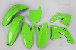 UFO KOMPLET PLASTIKÓW KAWASAKI KXF 250 09- 12 KOLOR ZIELONY (KA212E026)