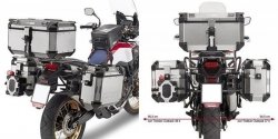 KAPPA STELAŻ KUFRÓW BOCZNYCH MONOKEY CAM SIDE HONDA CRF 1000L Africa Twin (16-17) - POD KUFRY KFR KFORCE ALU