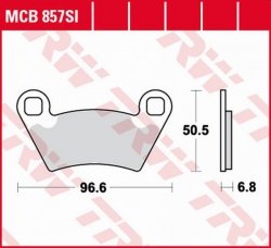 TRW LUCAS ZF KLOCKI HAMULCOWE KH354 SINTER OFFROAD POLARIS RANGER 700 4X4/6X4/6X6 '06-'09, RANGER 800 '10-'1