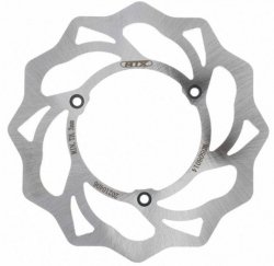 MTX PARTS TARCZA HAMULCOWA PRZÓD KTM SX 65 04-21, HUSQVARNA TC 65 19-21, GAS GAS MC 65 21, WAVE (198X89X3,5MM)