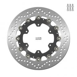 NG TARCZA HAMULCOWA PRZÓD BMW K1100LT/RS 89-00, R1100GS/R 93-94, R1100R/RT/RS 92-01 (305x118x5MM) (6X9,0MM) PŁYWAJĄCA (ŚRODEK AL