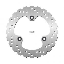 NG TARCZA HAMULCOWA TYŁ KAWASAKI EX 250/300 NINJA 07-17 (220X110X5,0MM) (3X10,5MM) WAVE