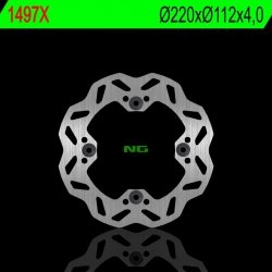 NG TARCZA HAMULCOWA TYŁ SHERCO 250/300/450 14-20 (220X112X4,0MM) (4X10,5MM) WAVE
