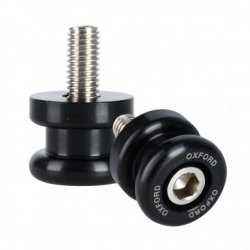 OXFORD BOBBINS ROLKI (SLIDERY) WKRĘCANE DO WAHACZA M12X1,25 KOLOR CZARNY