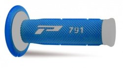 PROGRIP MANETKI PG791 OFF ROAD (22+25MM, DŁ.115MM) KOLOR SZARY/NIEBIESKI (DWUSKŁADNIKOWE) (791-315)