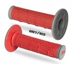 PROGRIP MANETKI PG802 (22+25MM, DŁ.115MM) KOLOR SZARY/CZERWONY (DWUSKŁADNIKOWE) (802-288)