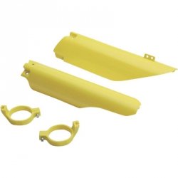 UFO OSŁONY TELESKOPÓW ( AMORTYZATORÓW ) PRZEDNICH SUZUKI RMZ 450 05-06, RM 125/250 04-06 KOLOR ŻÓŁTY