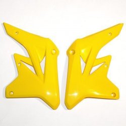 UFO OSŁONY CHŁODNICY SUZUKI RMZ 250 07-09 KOLOR ŻÓŁTY
