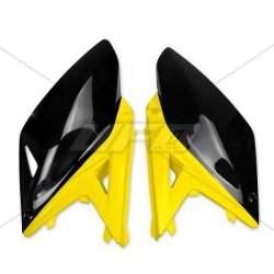 UFO BOCZKI TYLNE SUZUKI RMZ 250 10-18 KOLOR OEM 2012 (CZARNY/ŻÓŁTY)