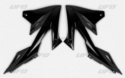 UFO OSŁONY CHŁODNICY SUZUKI RMZ 250 19-23, RMZ 450 18-23 KOLOR CZARNY