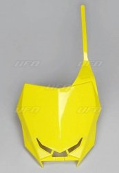 UFO TABLICA NA NUMER STARTOWY SUZUKI RMZ 250 19-23, RMZ 450 18-23 KOLOR ŻÓŁTY