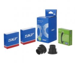 SKF ZESTAW ŁOŻYSKA KOŁA TYLNEGO Z USZCZELNIACZAMI I TULEJKAMI KTM SX/SXF 98-12, EXC/EXCF 98-22 HUSQVARNA ,HUSABERG,GAS GAS (OŚ 2