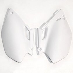 UFO BOCZKI TYLNE YAMAHA YZF 250/450 03-05 KOLOR BIAŁY