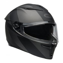 KASK BELL LITHIUM ECE6 SHEAR MATTE BLACK/METALLIC BLACK M