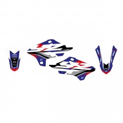 BLACKBIRD KOMPLET NAKLEJEK (OKLEIN) YAMAHA YZ 85 22-24 DREAM 5 KOLOR NIEBIESKI CZARNY