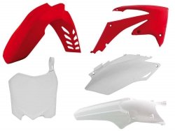 RACETECH KOMPLET PLASTIKÓW HONDA CRF 250R '11-'13, CRF 450 '11-'12 KOLOR OEM