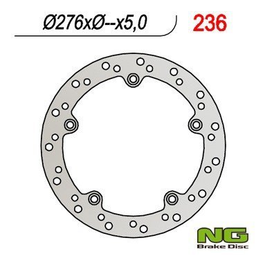 Tarcza hamulcowa tylna BMW R 850 RT 96-01