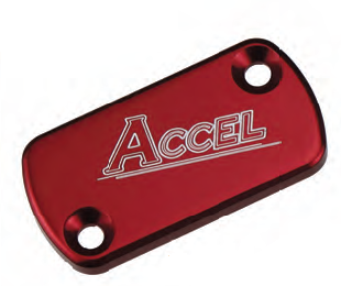 Accel przednia pokrywa pompy hamulcowej - Honda CR 85 (03-07) - czerwony